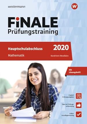 Bild des Verkufers fr FiNALE Prfungstraining Hauptschulabschluss Nordrhein-Westfalen: Mathematik 2020 Arbeitsbuch mit Lsungsheft zum Verkauf von unifachbuch e.K.