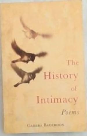 Seller image for The History of Intimacy - Poems for sale by Chapter 1