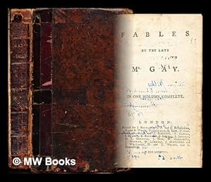 Seller image for Fables by the late Mr. Gay : In one volume complete for sale by MW Books