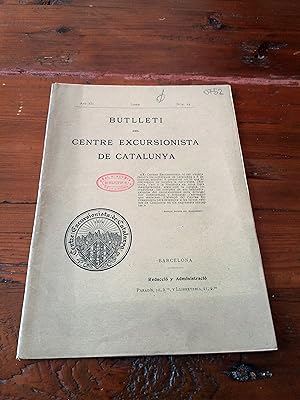 BUTLLETI DEL CENTRE EXCURSIONISTA DE CATALUNYA. Any VII. Janer 1897. nº 24