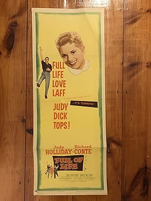 Bild des Verkufers fr Full of Life Insert 1956 Judy Holliday, Richard Conte zum Verkauf von AcornBooksNH