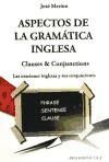 Seller image for Aspectos de la gramtica inglesa for sale by Agapea Libros