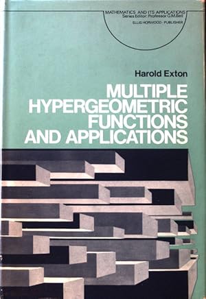 Seller image for Multiple Hypergeometric Functions and Applications, Mathematics & its Applications; for sale by books4less (Versandantiquariat Petra Gros GmbH & Co. KG)