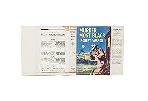 Image du vendeur pour Murder Most Black Dust Jacket Only mis en vente par Brought to Book Ltd