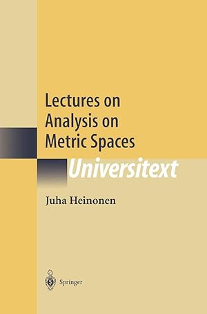 Seller image for Lectures on Analysis on Metric Spaces for sale by moluna