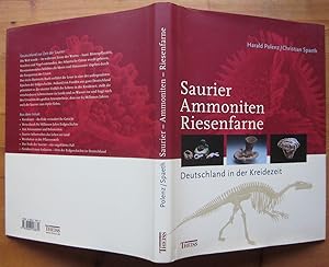 Seller image for Saurier Ammoniten Riesenfarne. Deutschland in der Kreidezeit. for sale by Antiquariat Roland Ggler