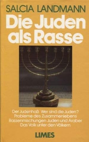 Bild des Verkufers fr Die Juden als Rasse. zum Verkauf von Allguer Online Antiquariat