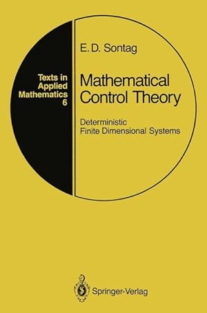 Seller image for Sontag, E: Mathematical Control Theory for sale by moluna