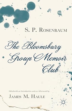 Image du vendeur pour The Bloomsbury Group Memoir Club mis en vente par moluna