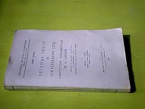 Deuxième traité du gouvernement civil - Constitutions fondamentales de la Caroline