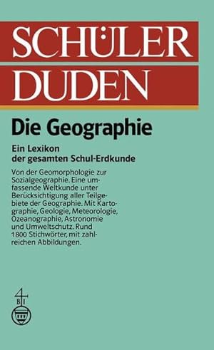 Bild des Verkufers fr Schlerduden: Die Geographie (Duden fr den Schler, 12, Band 12) zum Verkauf von Versandantiquariat Felix Mcke