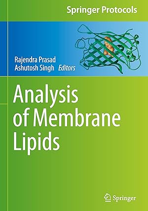 Imagen del vendedor de Analysis of Membrane Lipids a la venta por moluna