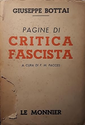Pagine di critica fascista (1915-1926)