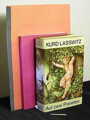 Auf zwei Planeten - Ein klassischer Science-fiction-Roman + Kurd Laßwitz - Handschriftlicher Nach...