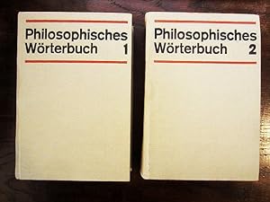 Seller image for Philosophisches Wörterbuch Band 1 + 2 (zwei Bände komplett) for sale by Rudi Euchler Buchhandlung & Antiquariat