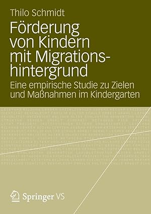Seller image for Foerderung von Kindern mit Migrationshintergrund for sale by moluna