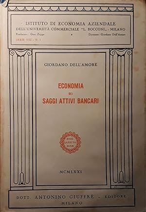 Economia dei saggi attivi bancari