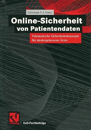 Seller image for Online-Sicherheit von Patientendaten for sale by moluna
