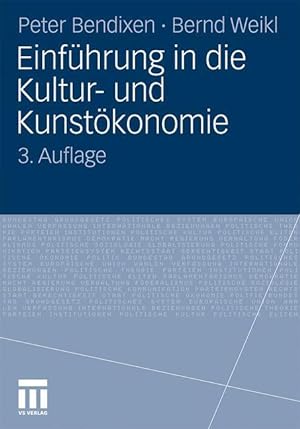 Seller image for Einfhrung in die Kultur- und Kunstoekonomie for sale by moluna