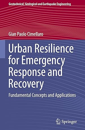 Seller image for Urban Resilience for Emergency Response and Recovery for sale by moluna
