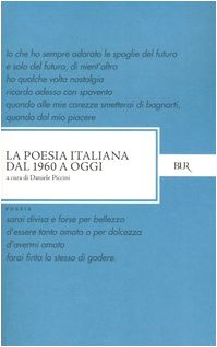 La poesia italiana dal 1960 a oggi