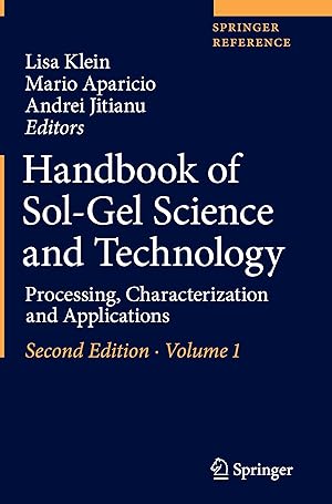 Image du vendeur pour Handbook of Sol-Gel Science and Technology mis en vente par moluna