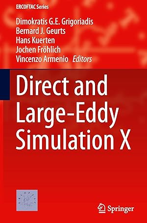 Immagine del venditore per Direct and Large-Eddy Simulation X venduto da moluna