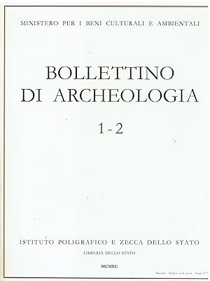 Bollettino di Archeologia (Ministero per i beni culturali e ambientali) - 13 volumi