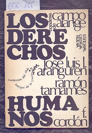 Bild des Verkufers fr LOS DERECHOS HUMANOS zum Verkauf von Libreria 7 Soles