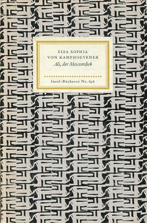 Bild des Verkufers fr Ali, der Meisterdieb. Eine Geschichte alttrkischer Nomaden (IB 656). 23.-61. (recte: 31.) Tsd. zum Verkauf von Antiquariat & Buchhandlung Rose