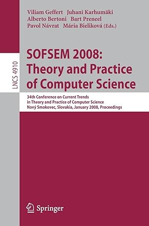 Bild des Verkufers fr SOFSEM 2008: Theory and Practice of Computer Science zum Verkauf von moluna