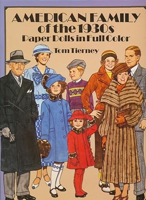 American Family of the 1930s Paper Dolls