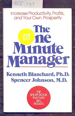 Immagine del venditore per THE ONE MINUTE MANAGER venduto da Libreria 7 Soles