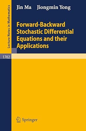 Bild des Verkufers fr Forward-Backward Stochastic Differential Equations and Their Applications zum Verkauf von moluna