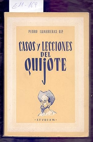Imagen del vendedor de CASOS Y LECCIONES DEL QUIJOTE a la venta por Libreria 7 Soles