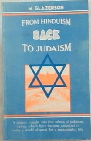 Imagen del vendedor de From Hinduism back to Judaism a la venta por Chapter 1