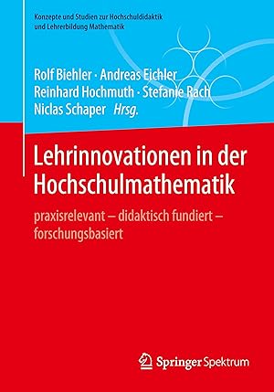 Seller image for Lehrinnovationen in der Hochschulmathematik for sale by moluna