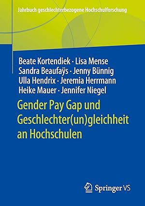 Imagen del vendedor de Der Gender Pay Gap an Universitaeten a la venta por moluna