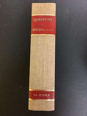 Ancora Leonardo. Questioni di psicologia. La scuola Editrice. 1962-I