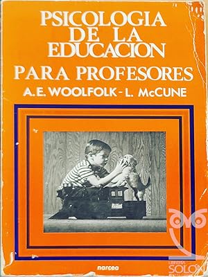 Image du vendeur pour Psicologa de la educacin. Para profesores mis en vente par LIBRERA SOLN