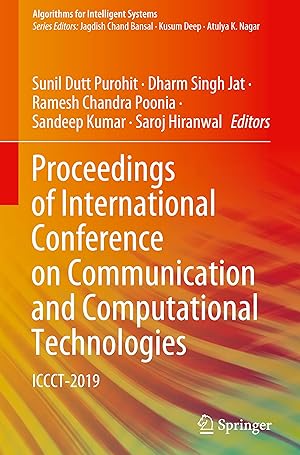 Seller image for Proceedings of International Conference on Communication and Computational Technologies: Iccct-2019 for sale by moluna