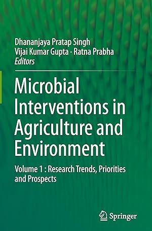 Bild des Verkufers fr Microbial Interventions in Agriculture and Environment zum Verkauf von moluna