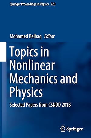 Seller image for Topics in Nonlinear Mechanics and Physics for sale by moluna