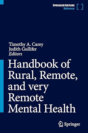 Image du vendeur pour Handbook of Rural and Remote Mental Health mis en vente par moluna