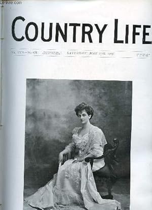 Seller image for Country Life vol.XVII n436 saturday may 13th 1905 - Our portrait illustration : The countess of Mar and Kellie - our Diminishing water supply - country notes - an east suffolk farm (illustrated) - pear trees at deal castle (illustrated) etc. for sale by Le-Livre