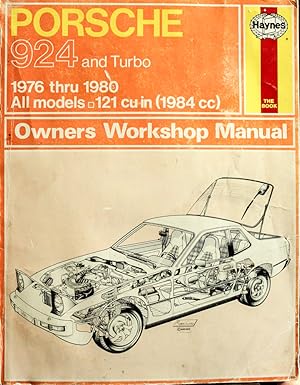 Seller image for Porsche 924 and Turbo 1976 to 1980 All Models 1984cc for sale by Mad Hatter Bookstore