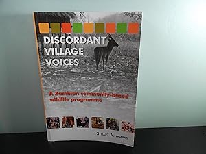 Bild des Verkufers fr Discordant village voices: A Zambian 'community-based' wildlife programme (SAVUSA Series) zum Verkauf von Eastburn Books