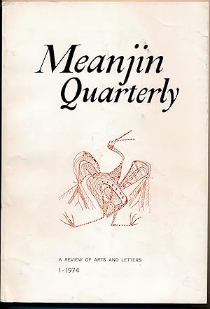 Meanjin Quarterly, Number 1, 1974