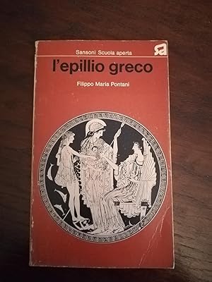 Imagen del vendedor de L'epillio greco a la venta por librisaggi