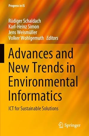 Bild des Verkufers fr Advances and New Trends in Environmental Informatics : ICT for Sustainable Solutions zum Verkauf von AHA-BUCH GmbH